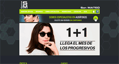 Desktop Screenshot of opticasanmateo.com